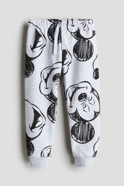 H&M - Boys Grey Printed Joggers