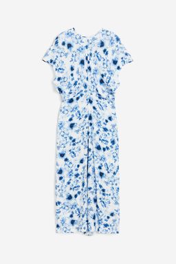 H&M - Women Blue Cra Pe Dress