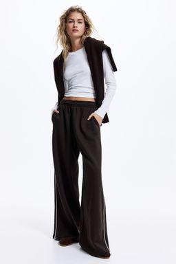 H&M - Women Brown Wide Joggers
