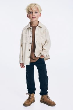 H&M - Boys Grey Cotton Denim Joggers