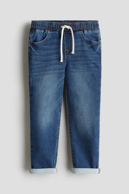 H&M - Boys Blue Cotton Denim Joggers