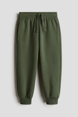 H&M - Boys Green Brushed-Inside Joggers