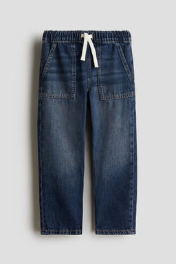 H&M - Boys Blue Cotton Denim Trousers