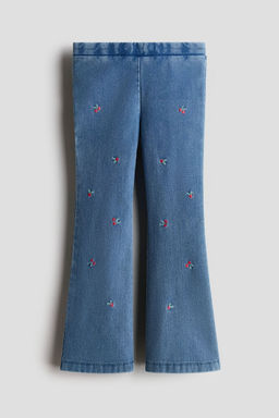 H&M - Girls Blue Flared Jeggings
