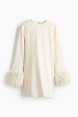 H&M - Women White Long-Sleeved Dress