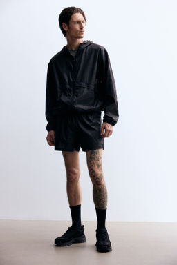 H&M - Men Black Short Running Shorts With Drymove