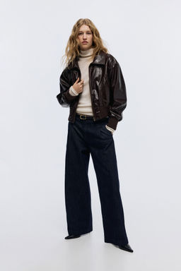 H&M - Women Blue Wide Regular Jeans