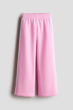 H&M - Girls Pink Straight Sweatshirt Joggers