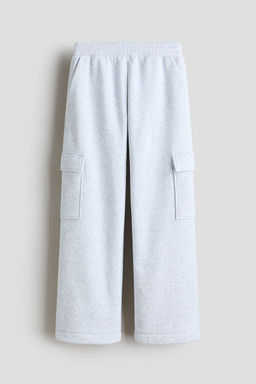 H&M - Girls Grey Cargo Joggers
