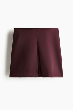 H&M - Women Red Satin Skirt