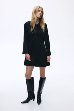 H&M - Women Black Twist-Detail Dress