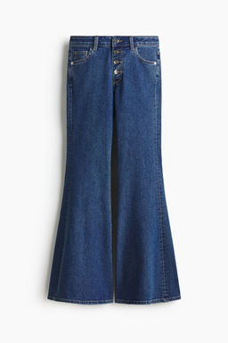 H&M - Women Blue Flared High Jeans