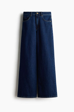 H&M - Women Blue Wide Ultra High Jeans