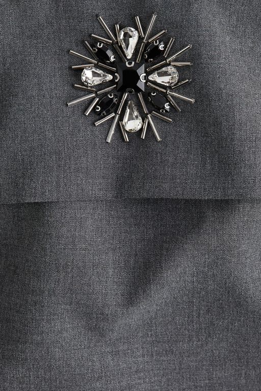 Buy H&M Rhinestone-Embellished Bandeau Dress (S) Online