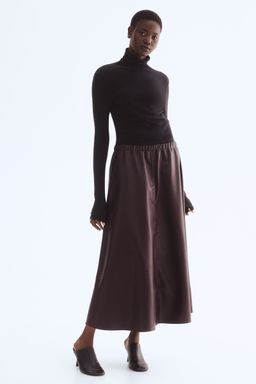 H&M - Women Red Coated Skirt