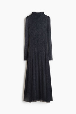 H&M - Women Blue Shimmering Maxi Dress