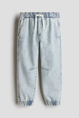 H&M - Boys Blue Cotton Denim Joggers