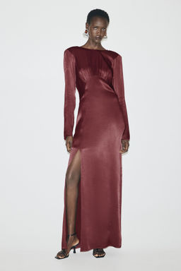 H&M - Women Red Low-Back Dress