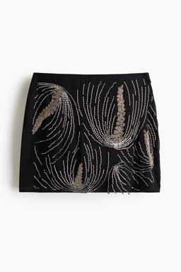 H&M - Women Multi-Color Embellished Mini Skirt