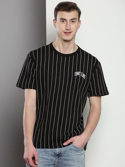 Tommy Hilfiger - Striped Regular Fit Cotton T-Shirt