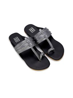 Postcard - Solid Black Kolhapuris