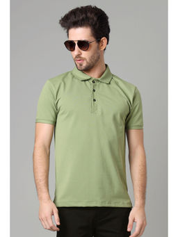 NEOFAA - Exclusive Fern Green Polo T-Shirt for Men