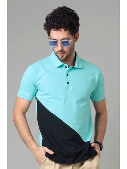 NEOFAA - Exclusive Arctic Blue Smart Polo T-Shirt for Men