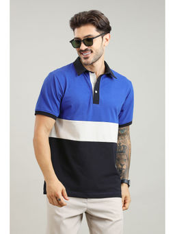 NEOFAA - Signature Men's Royal Blue Polo T-Shirt