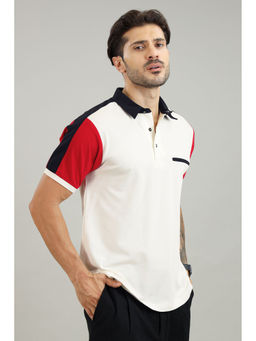 NEOFAA - Signature Men's White Polo T-Shirt