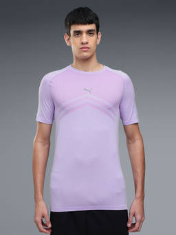 Puma - Men'S Lavender Seamless Gym Training T-Shirt