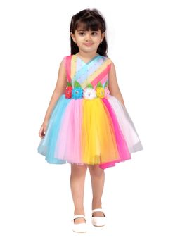 Aarika - Multicolour Party Wear Frock