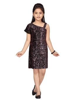 Aarika - Pink Colour Sequin Work Midi