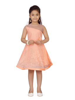 Aarika - Peach Colour Frock