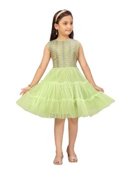 Aarika - Sea Green Colour Party Wear Frock