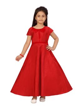 Aarika - Red Colour Party Wear Gown