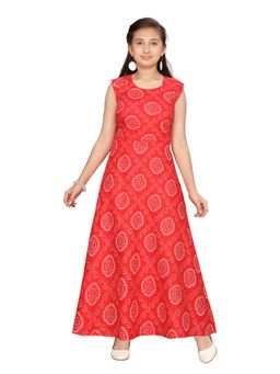 Aarika - Red Colour Maxi Dress