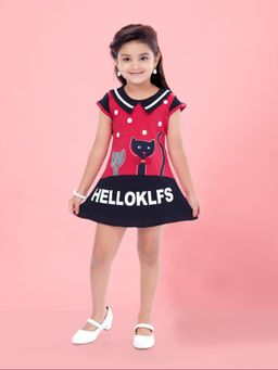 Aarika - Rani Colour Cotton Blend Midi Dress