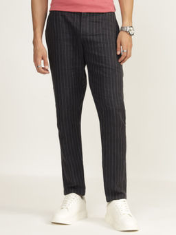 Andamen - Casual Men Black Trouser