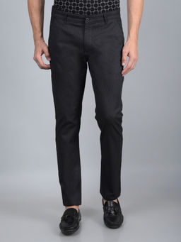 CRIMSOUNE CLUB - Men Black Trouser