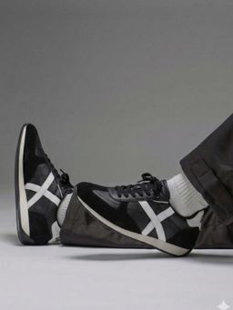 GAS - Men Skyliner Black Sneakers