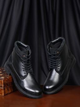 Teakwood - Men Black Casual Boots