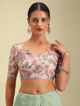 Niraha - Pink Designer Embroidery Fancy Stitched Blouse