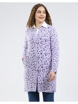 Monte Carlo - Women Round Neck Full Sleeve Knitted Coat