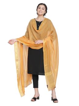 Shingora - Black Woven Design Dobby Suit Co-Ord (Set of 3)