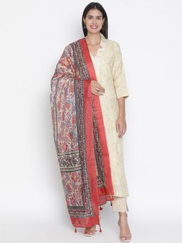 Shingora - Lemon Jacquard Design Suit Co-Ord (Set of 3)