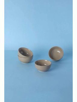 Freedom Tree - Solid Handcrafted Ceramic Katori (Set Of 4)