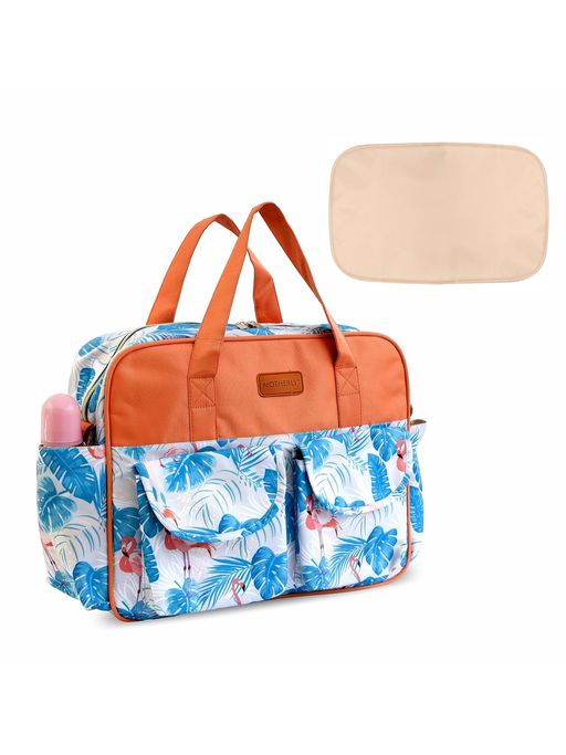 Motherly Grace Tote Diaper Bag for Mothers for Travel with Changing Mat