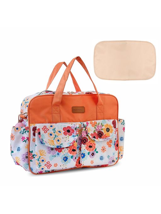 Motherly Grace Tote Diaper Bag for Mothers for Travel with Changing Mat