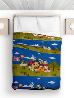 Threadwear - Multi-Color Pure Cotton Printed 2 Layer Baby Dohar (Double)