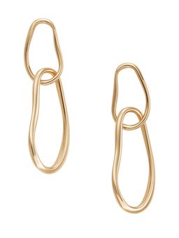 Skagen - Anja Pebbles Gold Danglers